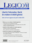 Revue Legicom, no 58